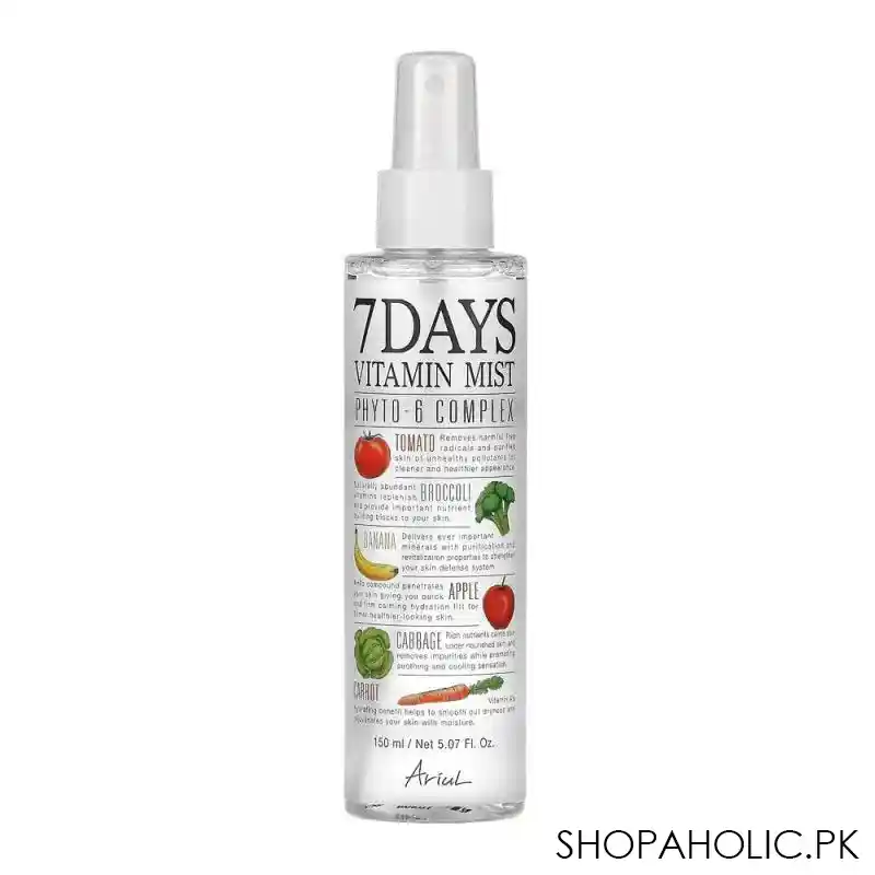 ariul 7days phyto 6 complex vitamin face mist, 150ml main image