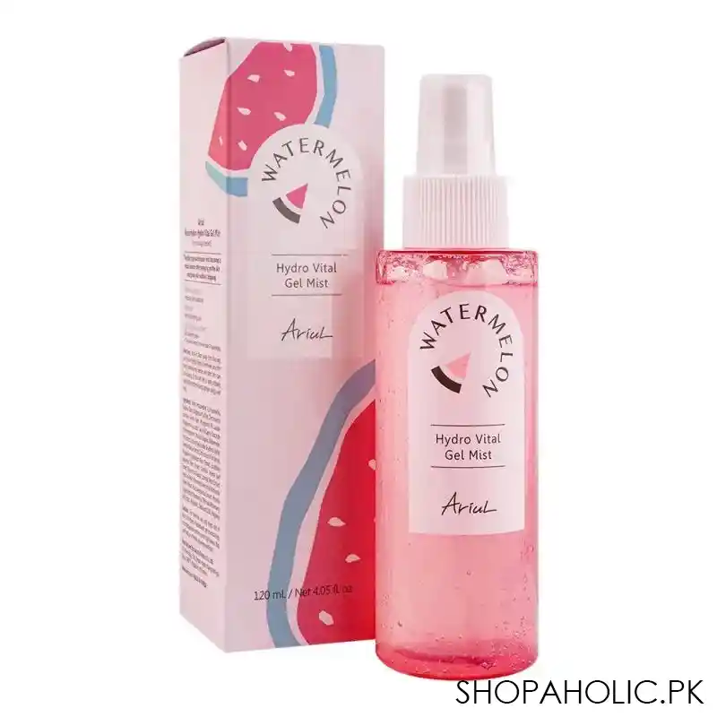 ariul watermelon hydro vital gel face mist, 120ml main image