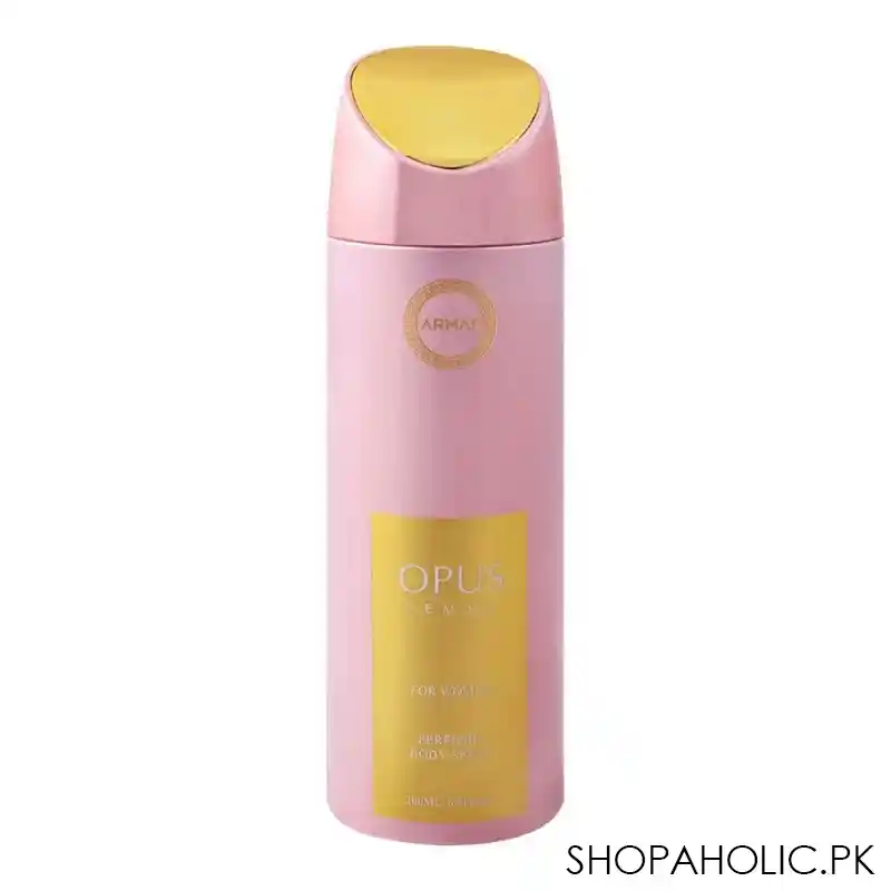 armaf opus femme women deodorant body spray, 200ml main image