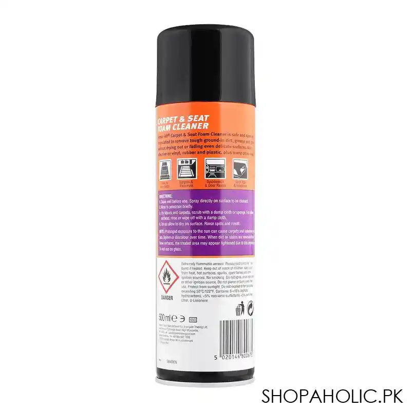 Armor All Carpet & Seat Foam Cleaner, 500ml - Image 3