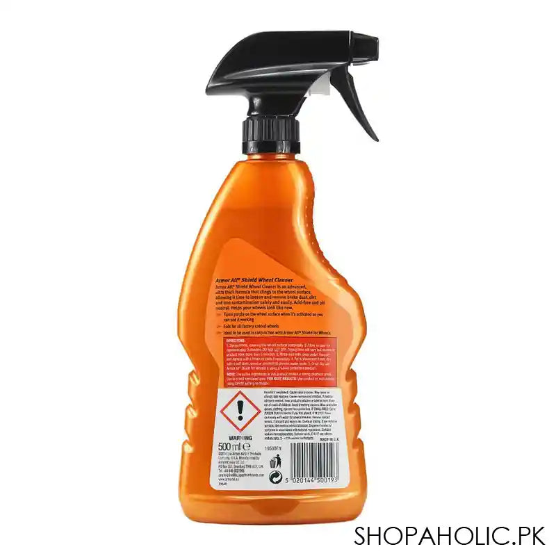 Armor All Shield High-Performance Wheel Cleaner, 500ml - Image 2