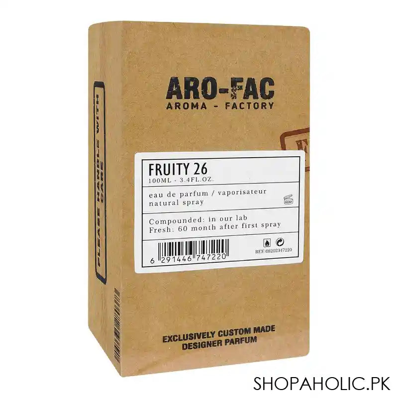 Aro-Fac Fruity 26, Eau De Parfum, For Women, 100ml - Main Image