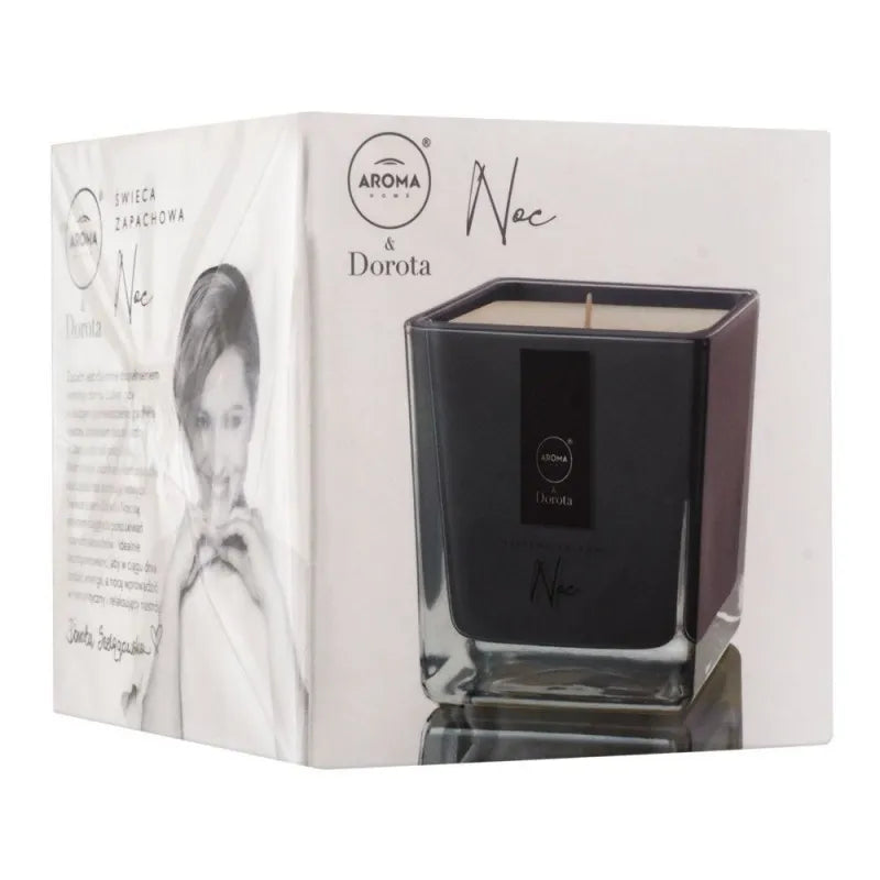 aroma home & dorota noc scented candle, 155g main image