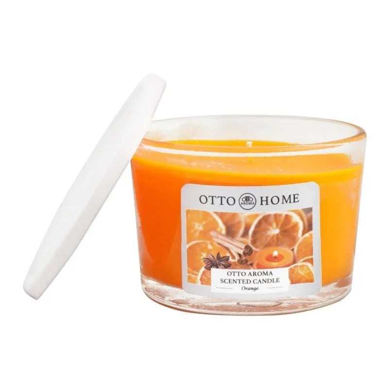 aroma otto home orange scented candle, 115g main image