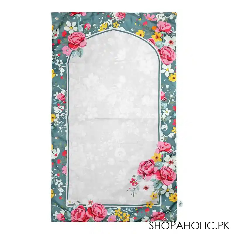 Art Beat Floral Fantasy Pocket Prayer Mat, TM 27-A - Main Image