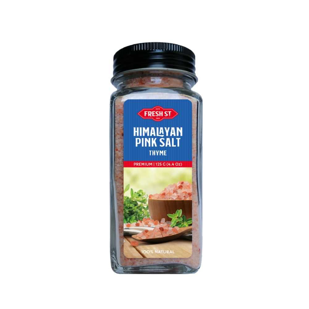 Fresh Street Himalayan Pink Salt, Thyme, 125g - Main Image