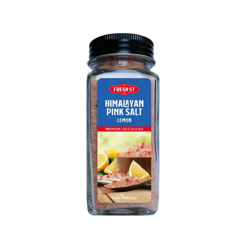 Fresh Street Himalayan Pink Salt, Lemon, 125g - Main Image