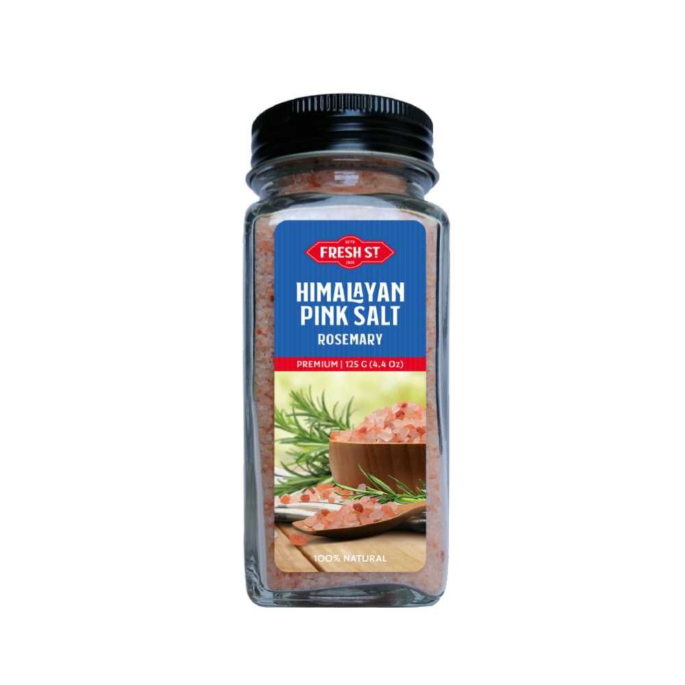 Fresh Street Himalayan Pink Salt, Rosemary, 125g - Main Image