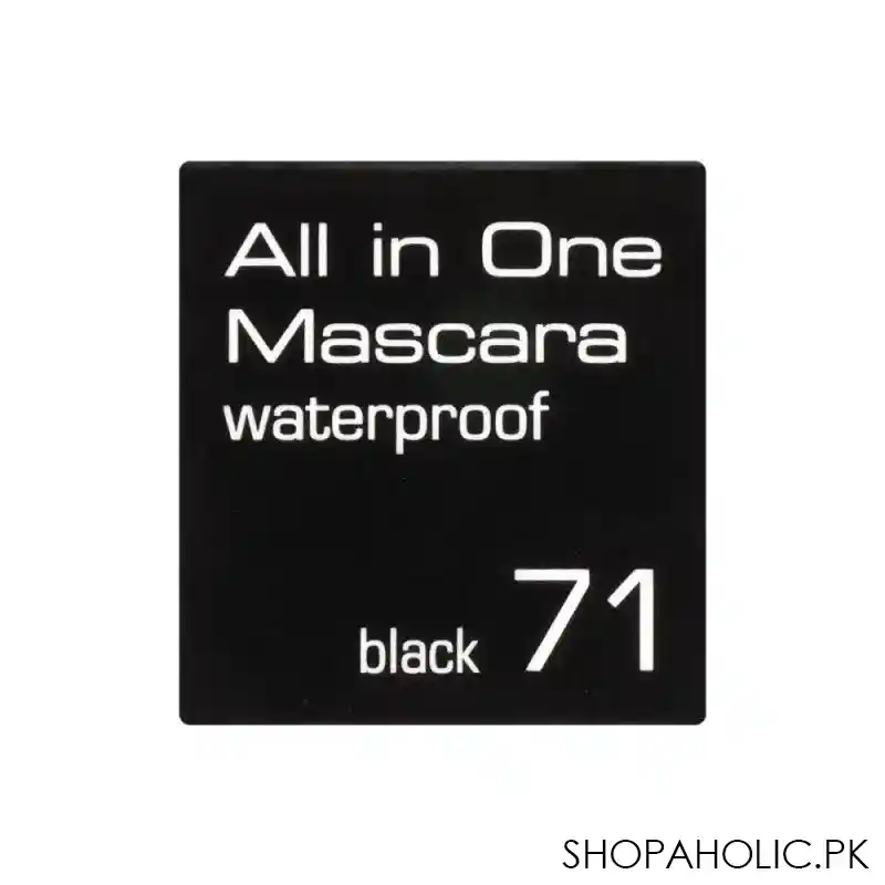 artdeco all in one waterproof mascara, 71, black image4