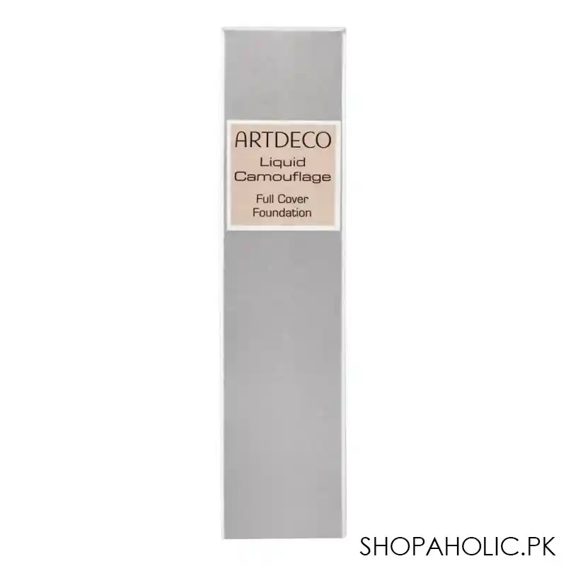 artdeco liquid camouflage full cover foundation, 38 warm summer honey image2