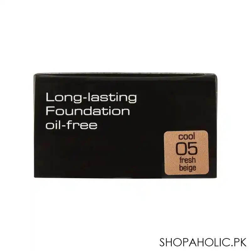 artdeco long lasting oil free foundation, 05 cool fresh beige image5