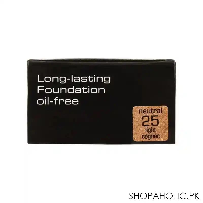 artdeco long lasting oil free foundation, 25 neutral light cognac image5