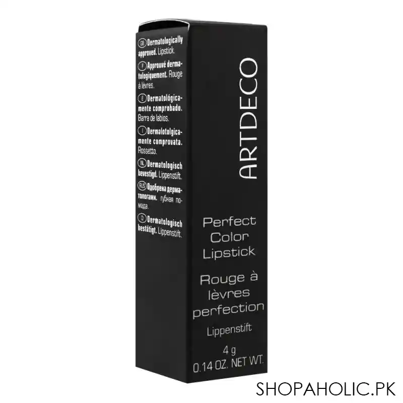 artdeco perfect colour lipstick, 801 hot chilli image3