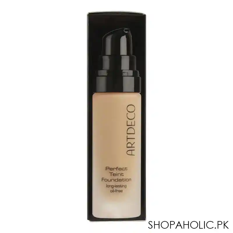 artdeco perfect teint foundation long lasting oil free, 52 golden biscuit image4