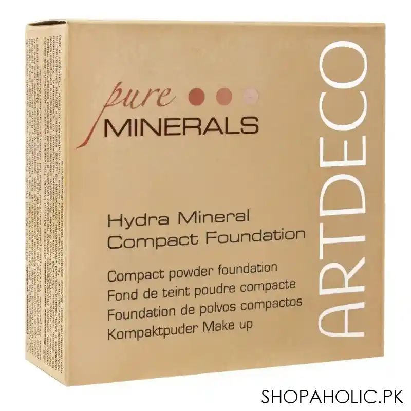 artdeco pure mineral hydra compact powder, 60 neutral light beige image3