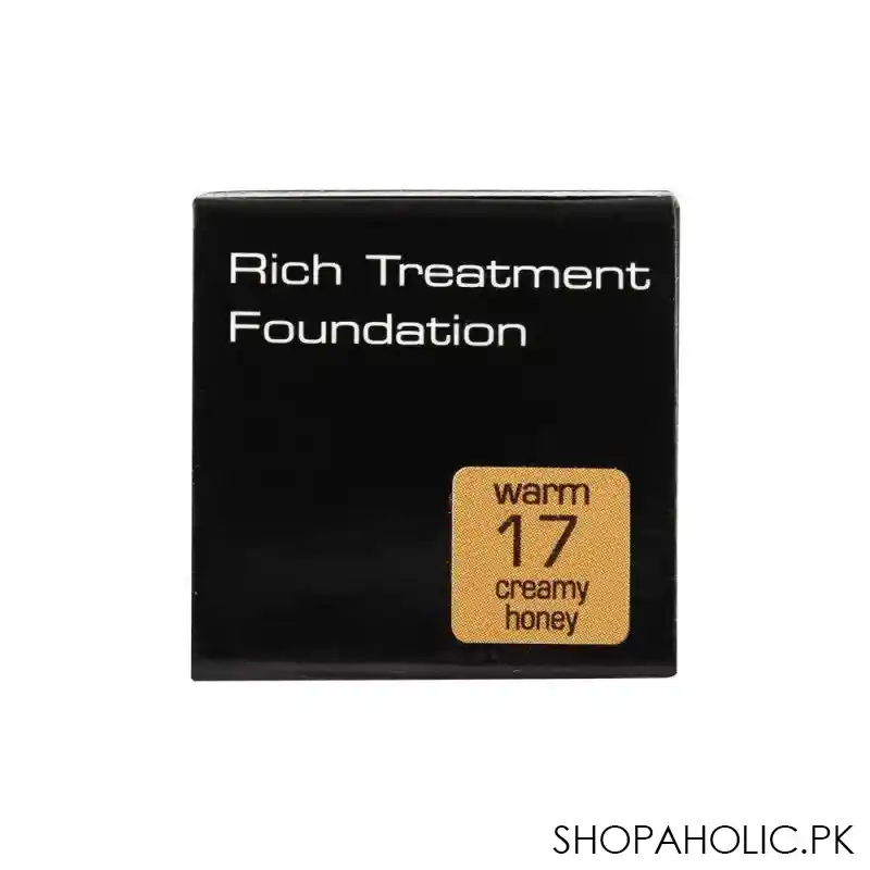 artdeco rich treatment foundation, 17 warm creamy honey image5