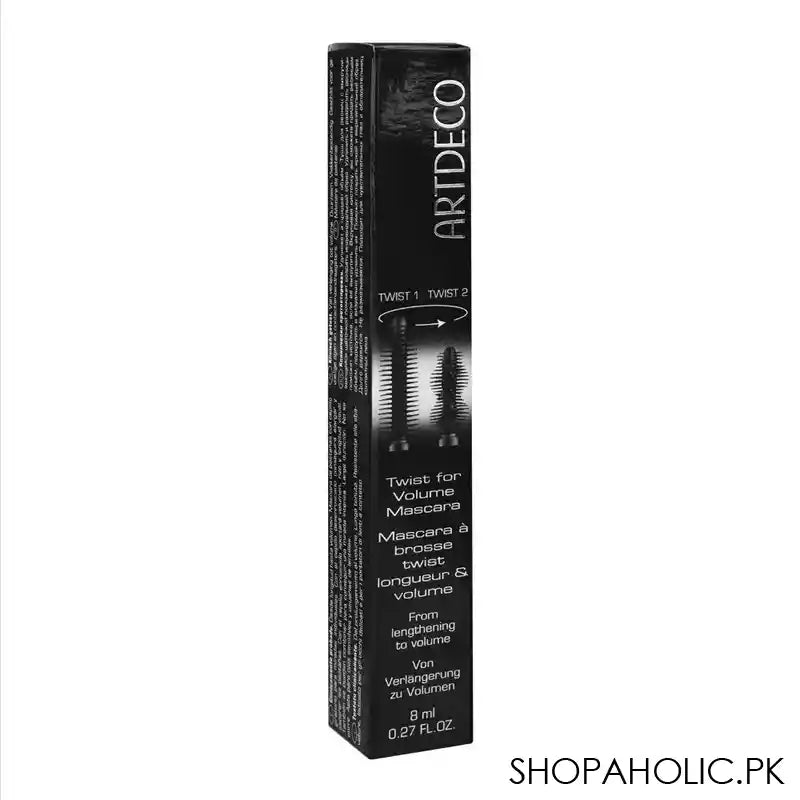 Artdeco Twist For Volume Mascara, Black 1, 8ml - Image 2