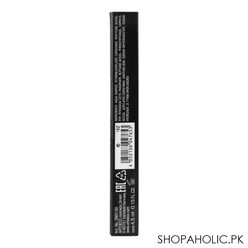 artdeco vinyl effect long lasting eyeliner, 10 black image5