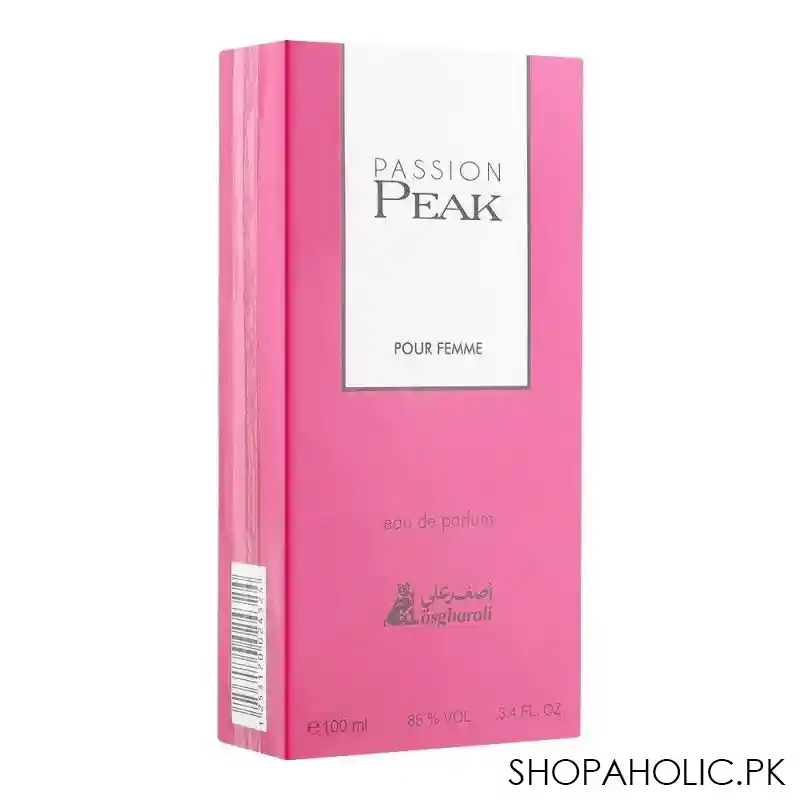 asghar ali passion peak pour femme eau de parfum, for women, 100ml main image