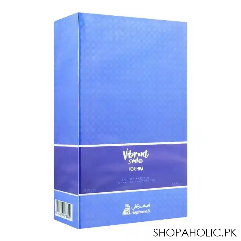 asghar ali vibrant smile for him eau de parfum, 100ml image2