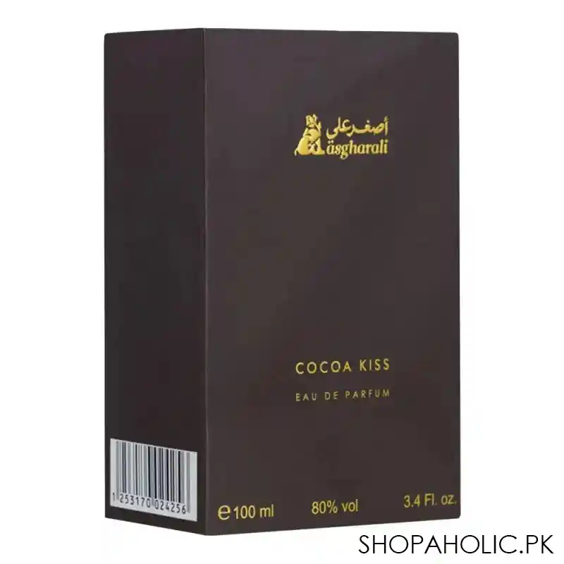 asgharali cocoa kiss eau de parfum, for men & women, 100ml image2