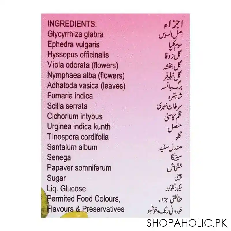 ashraf lungsol syrup, 120ml image5