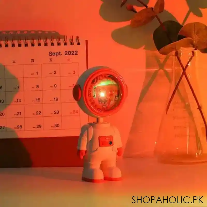 astronaut starry sunset lamp main image