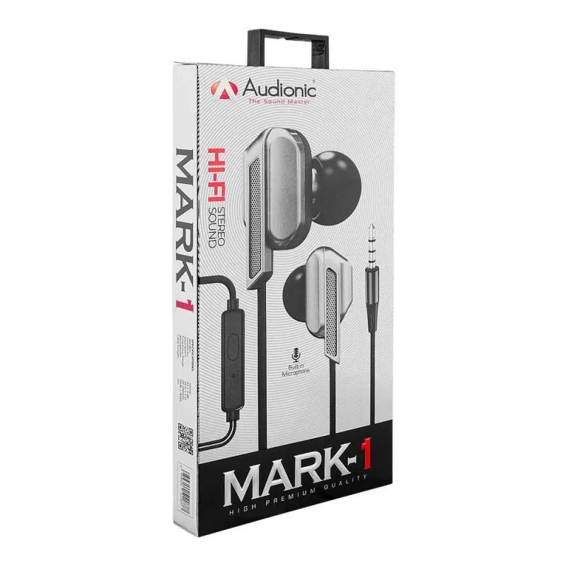 audionic mark i earphones, grey image2