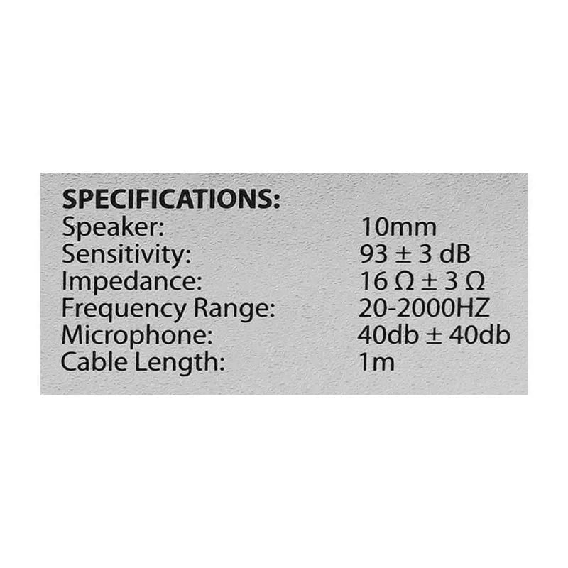 audionic mark i earphones, grey image4