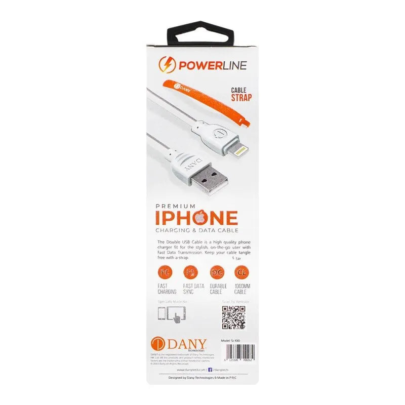 audionic powerline premium iphone charging & data cable, si 100 image2