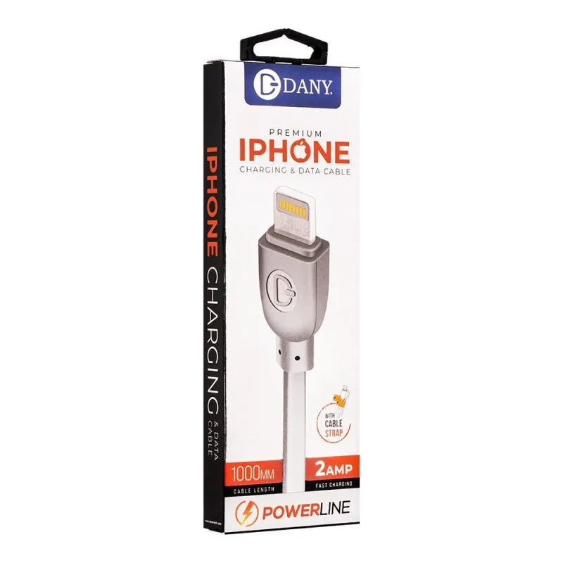 audionic powerline premium iphone charging & data cable, si 100 main image