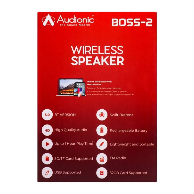 audionic wireless speaker, boss 2 image3