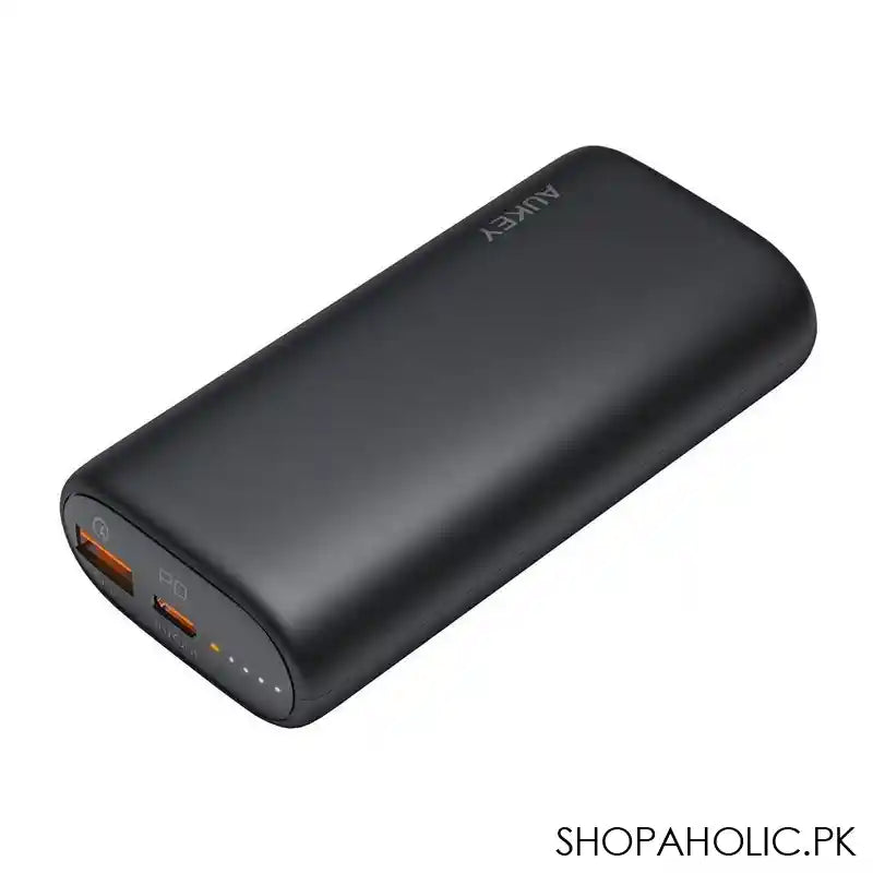 Aukey Sprint Go Power Bank, 10000Mah With 18W PD Power Delivery 3.0, Black, PB-Y36 - Main Image