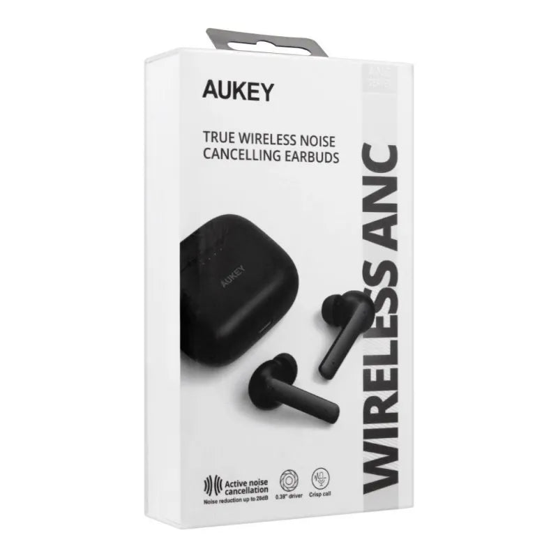 aukey true wireless noise cancelling earbuds, black, ep n5 image5