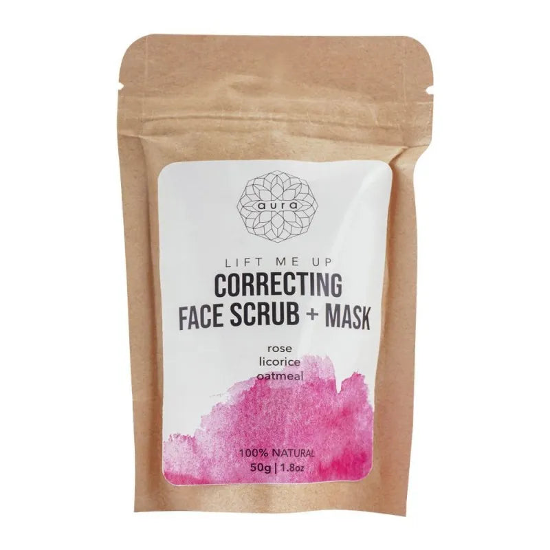 aura lift me up correcting face scrub + mask, 50g main image