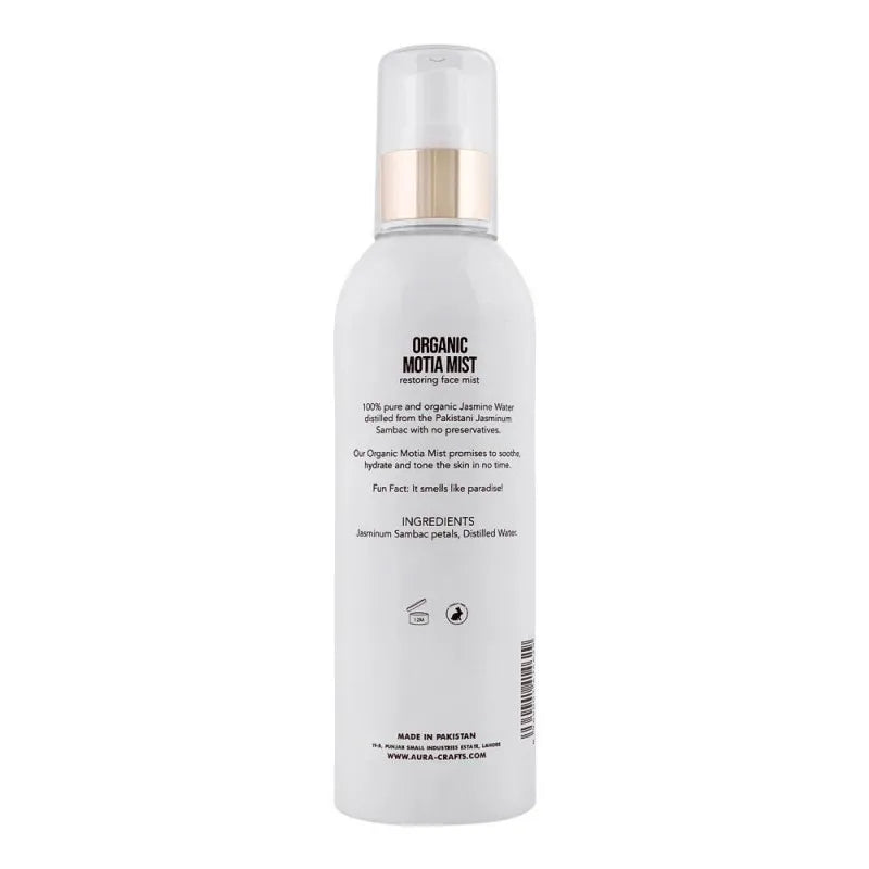 aura organic motia restoring face mist, 260ml image2