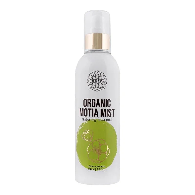 aura organic motia restoring face mist, 260ml main image