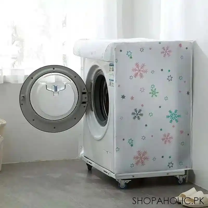 automatic front load washing machine cover (size: 63 x 58 x 85cm) image2