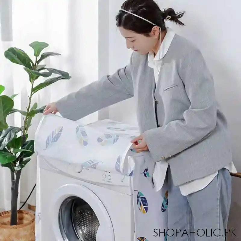 automatic front load washing machine cover (size: 63 x 58 x 85cm) image6