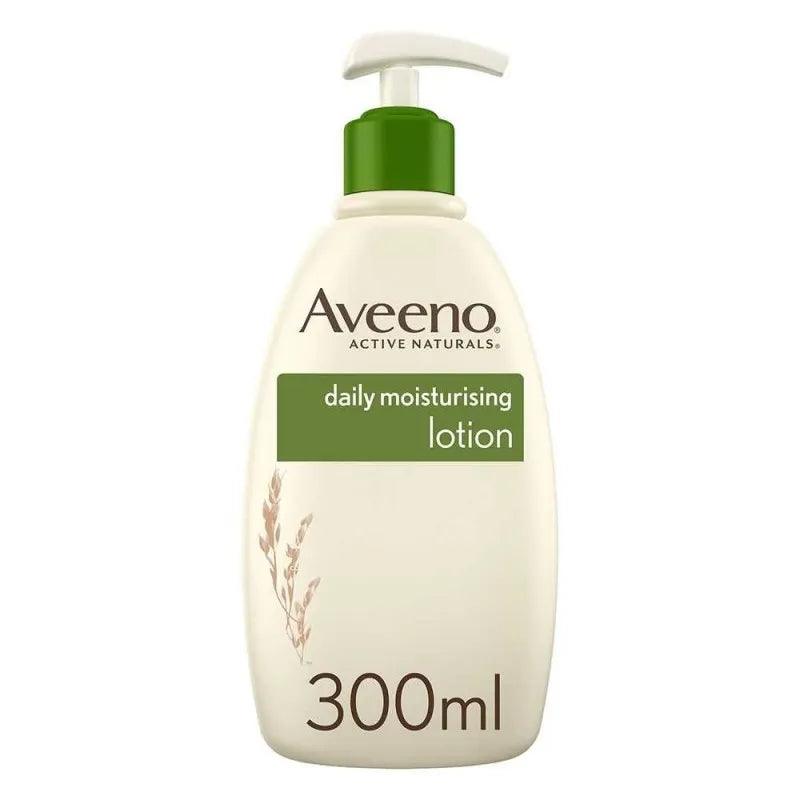 aveeno daily moisturising nourishes dry skin body lotion 300ml main image