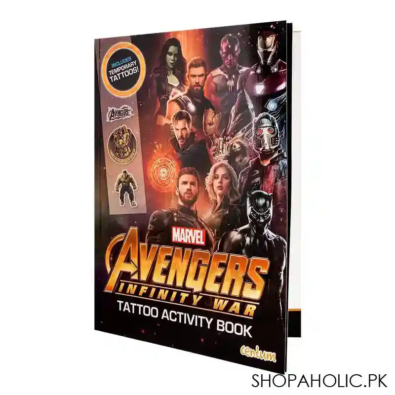 Avengers Infinity War Tattoo Activity - Main Image