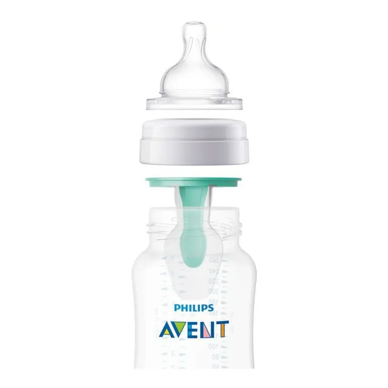 avent anti colic feeding bottle, 2 pack, 0m+, 125ml/4oz, scf810/24 image4