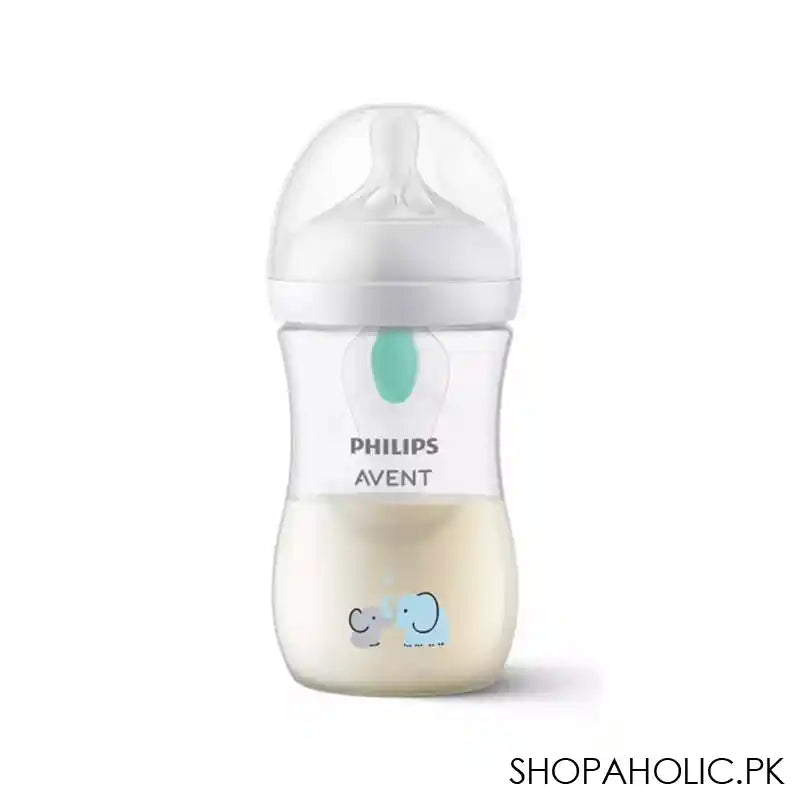 Avent Natural Response Air Free Vent Baby Feeding Bottle, 260ml, SCF673/81 - Main Image