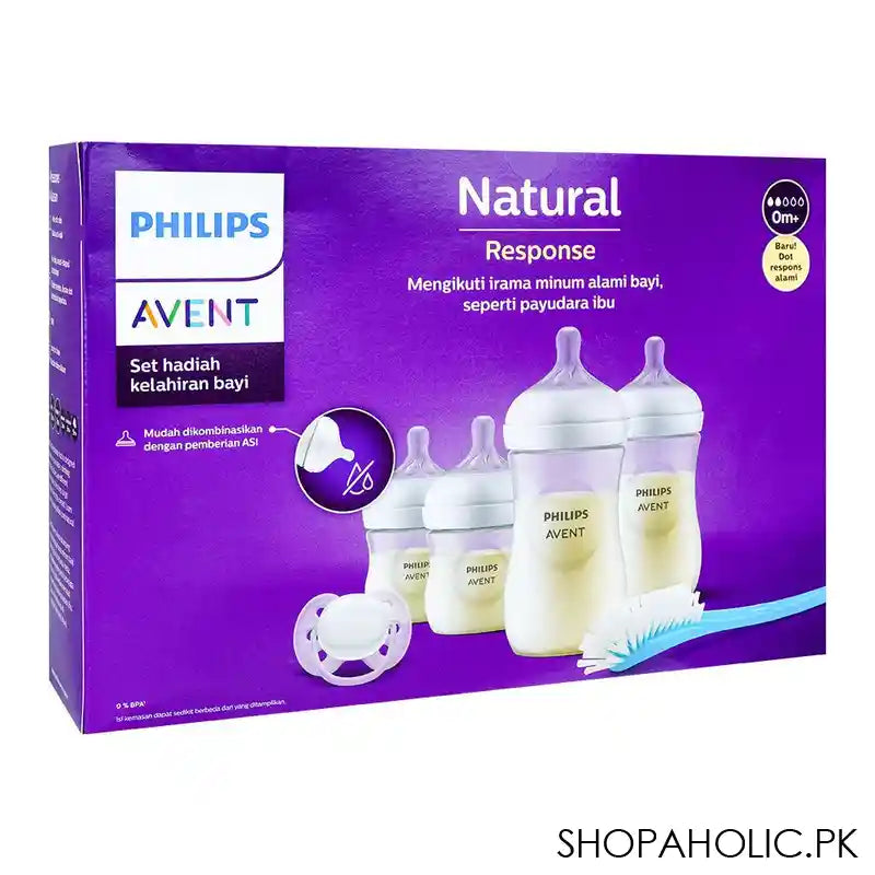 Avent Natural Response New Born Baby Gift Set, SCD838/11 - Image 2