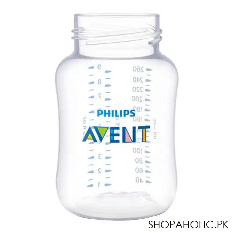 Avent Natural Wide Neck Feeding Bottle, 1m+, 260ml, SCF-474/17 - Image 5