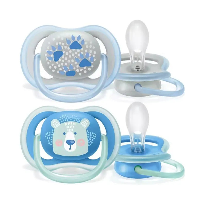 avent ultra air soothers, 2 pack, 6 18m, scf085/03 main image