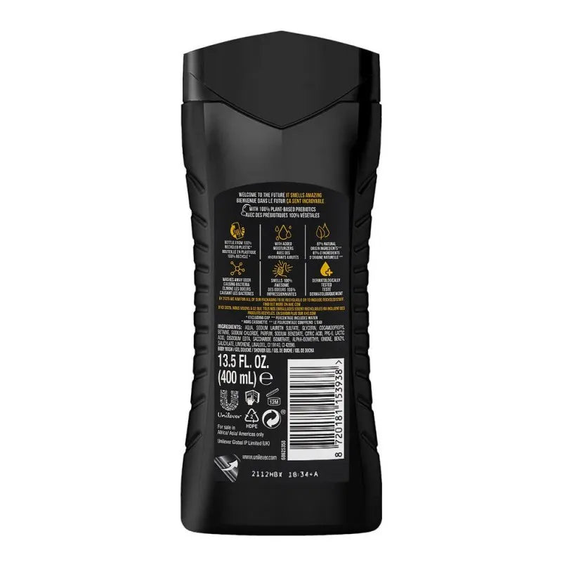 axe black frozen pear & cedar wood scent 3 in 1 body, face & hair wash, 400ml image2