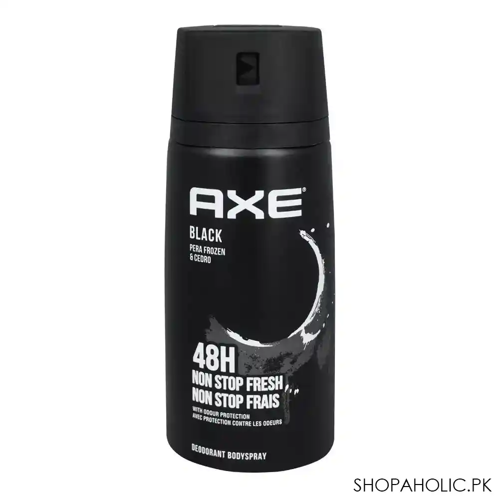 axe black pera frozen & cedro 48h non stop fresh deodorant body spray, for men, 150ml main image