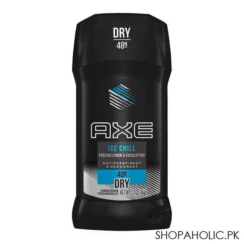 Axe Ice Chill 48H Dry Antiperspirant Deodorant Stick, 76gm - Main Image