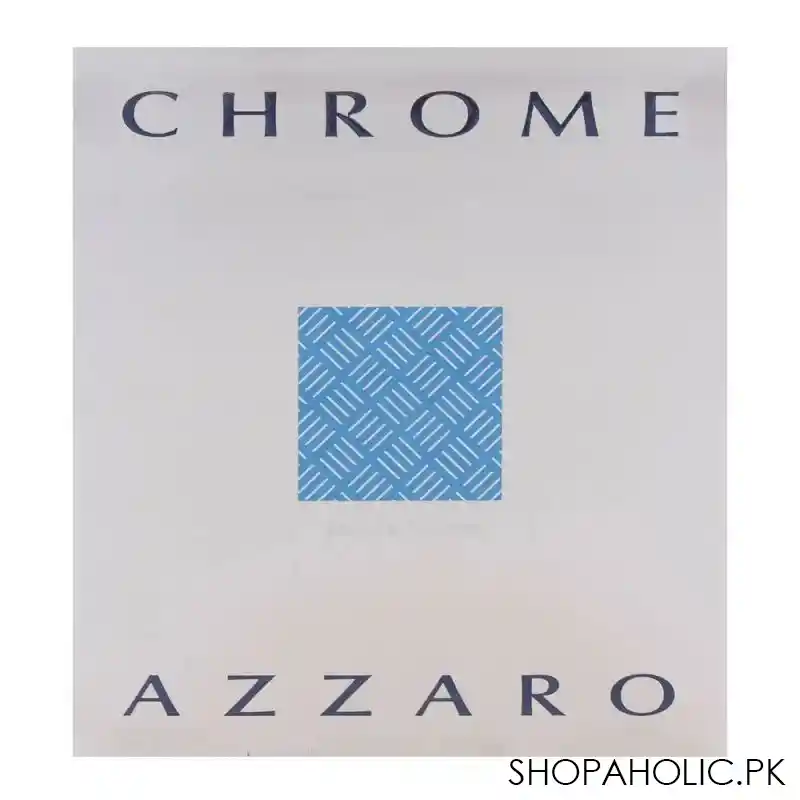 azzaro chrome eau de toilette 100ml image2